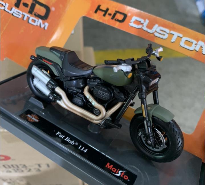 Maisto 1:18 Harley Davidson 2022 Big Springer Diecast Motorcycle Model MODCOLS