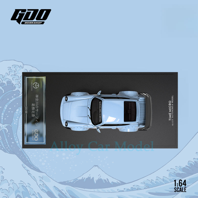 TM X GDO 1:64 RWB964 The Great Wave off Kanagawa Die cast Model MODCOLS