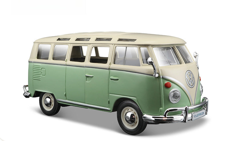 Maisto 1:24 Volkswagen Bus Diecast Model Car Collectible Classic MODCOLS