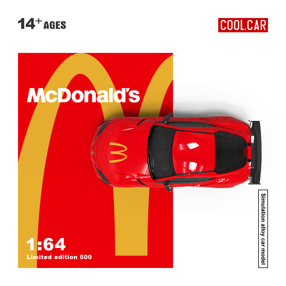 Cool Car 1:64 A90 & H300 McDonald’s Livery Diecast Model Set MODCOLS