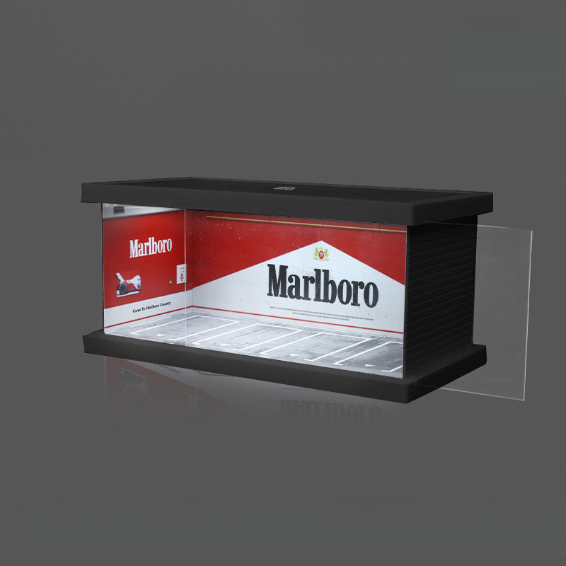 MoreArt 1:64 Shell Marlboro ADVAN Gulf Diorama MODCOLS