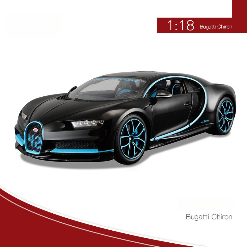 Bburago 1:18 Bugatti Divo Die cast Alloy Car Model Collectible Display Supercar MODCOLS