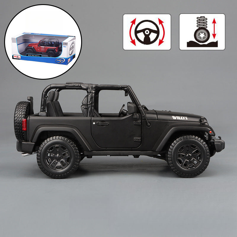 Maisto 1:18 Jeep Off Road SUV Die Cast Model Car Collectible MODCOLS