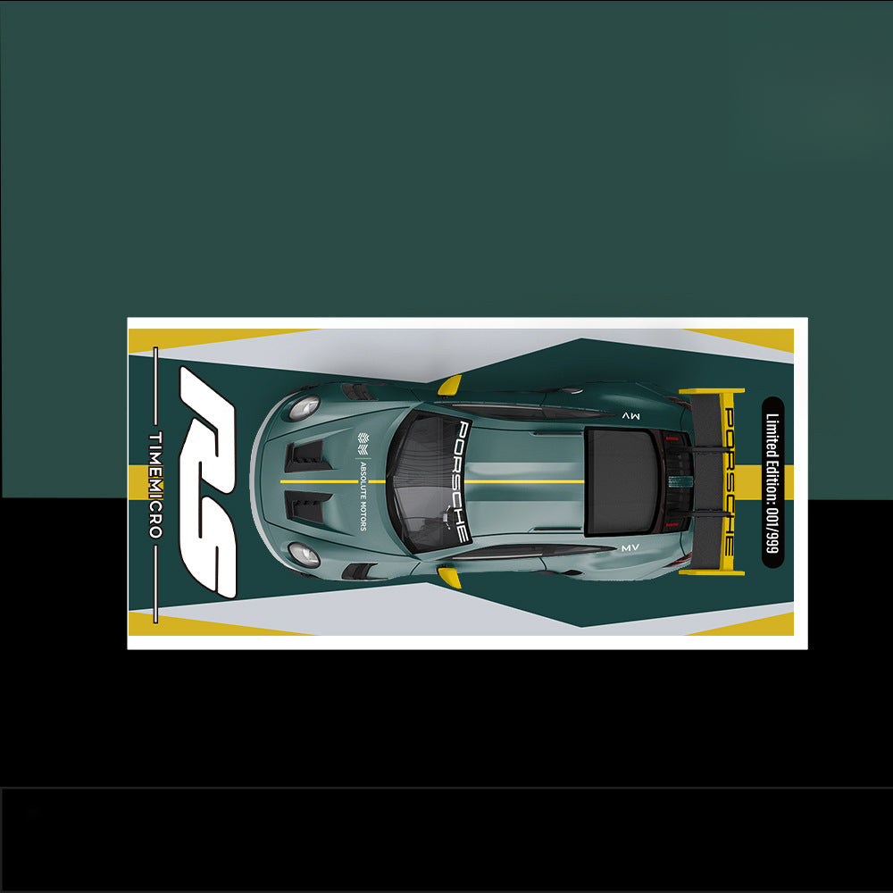 TIMEMICRO 1:64 Porsche 992 GT3 RS Diecast Model