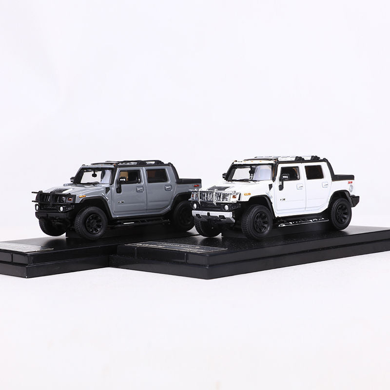 Lulu Model 1:64 HUMMER H2 Pickup Off Road Diecast Model MODCOLS