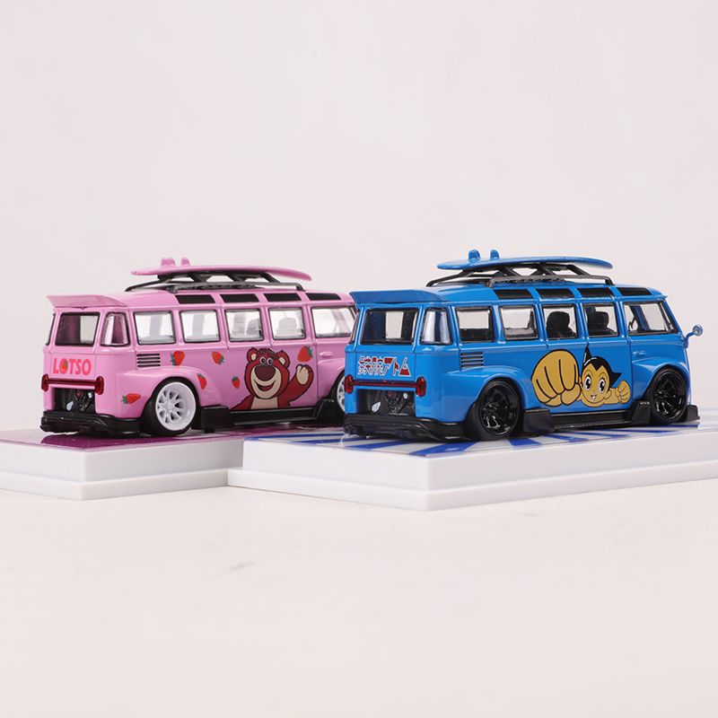 Flame 1:64 VW T1 Widebody Anime Edition – Strawberry Bear / Astro Boy MODCOLS