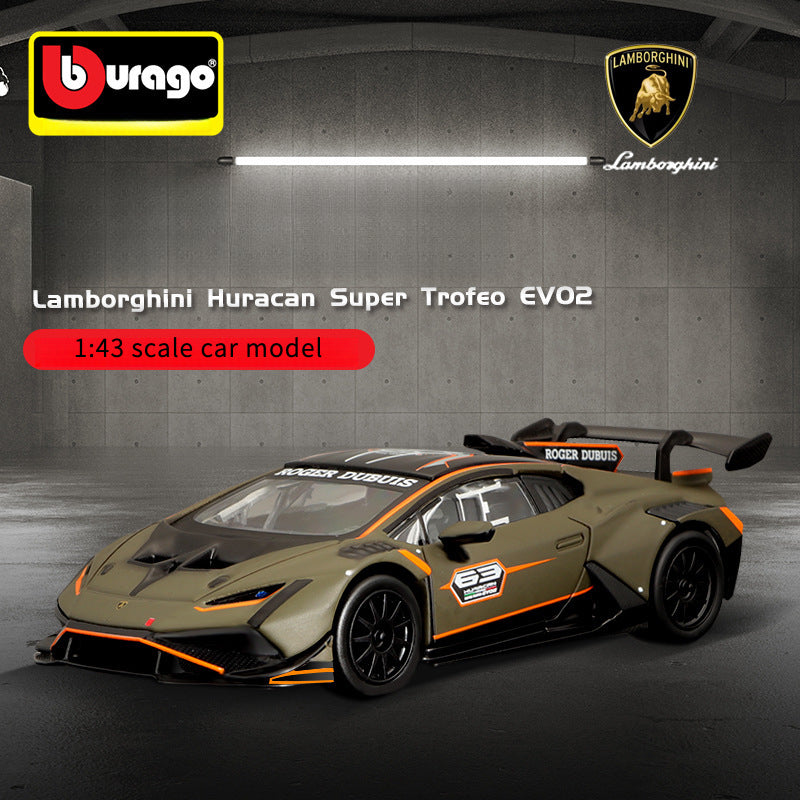 Bburago 1:43 Lamborghini EVO2 Diecast Sports Car Model MODCOLS