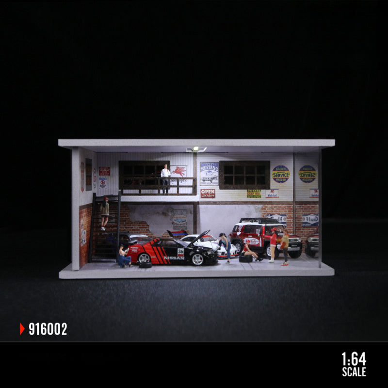 MoreArt 1:64 New Series Lighted Diorama Scene MODCOLS