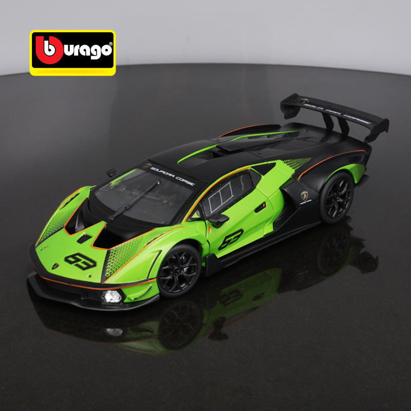 Bburago 1:24 Lamborghini Rally Sports Car Diecast Model MODCOLS
