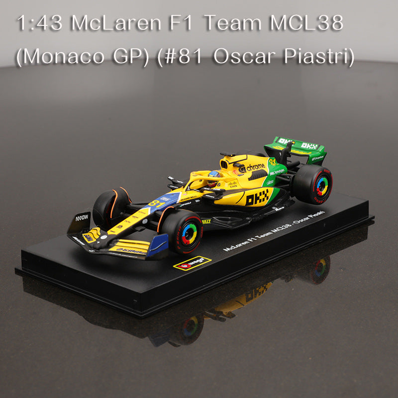 Bburago 1:43 McLaren MCL60 2023 F1 Die cast Model Car Formula 1 Collectible MODCOLS