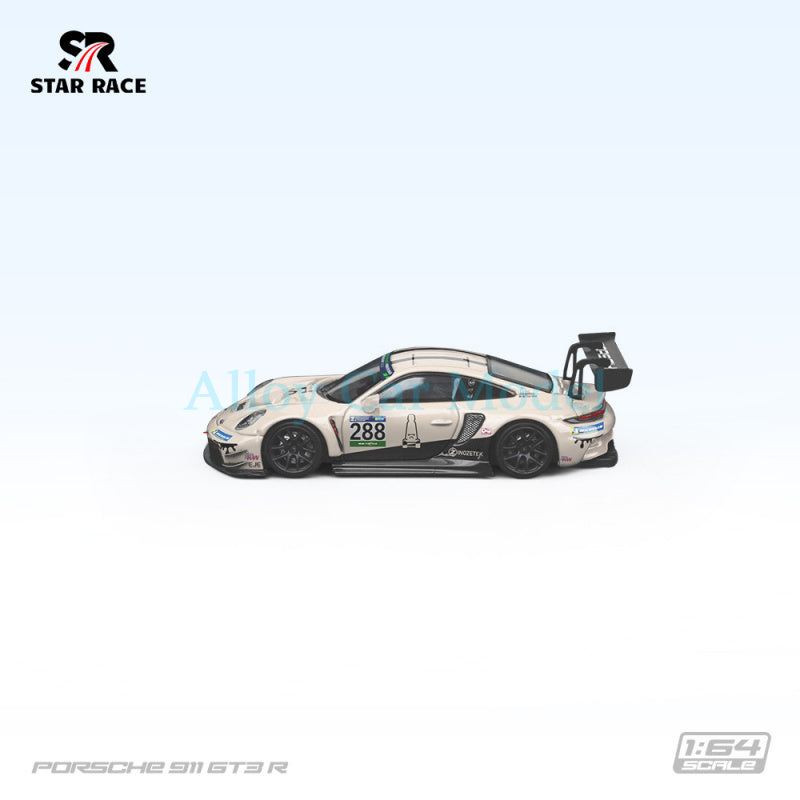 SR 1:64 STAR RACE Porsche 911 GT3 No.15 Blue Diecast Model MODCOLS