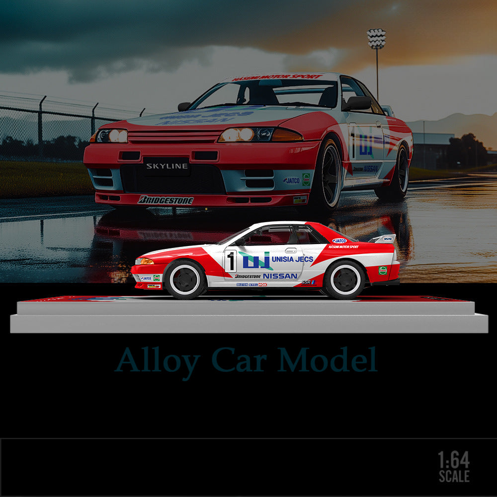 TimeMicro 1:64 Nissan GTR32 Racing Livery Die MODCOLS