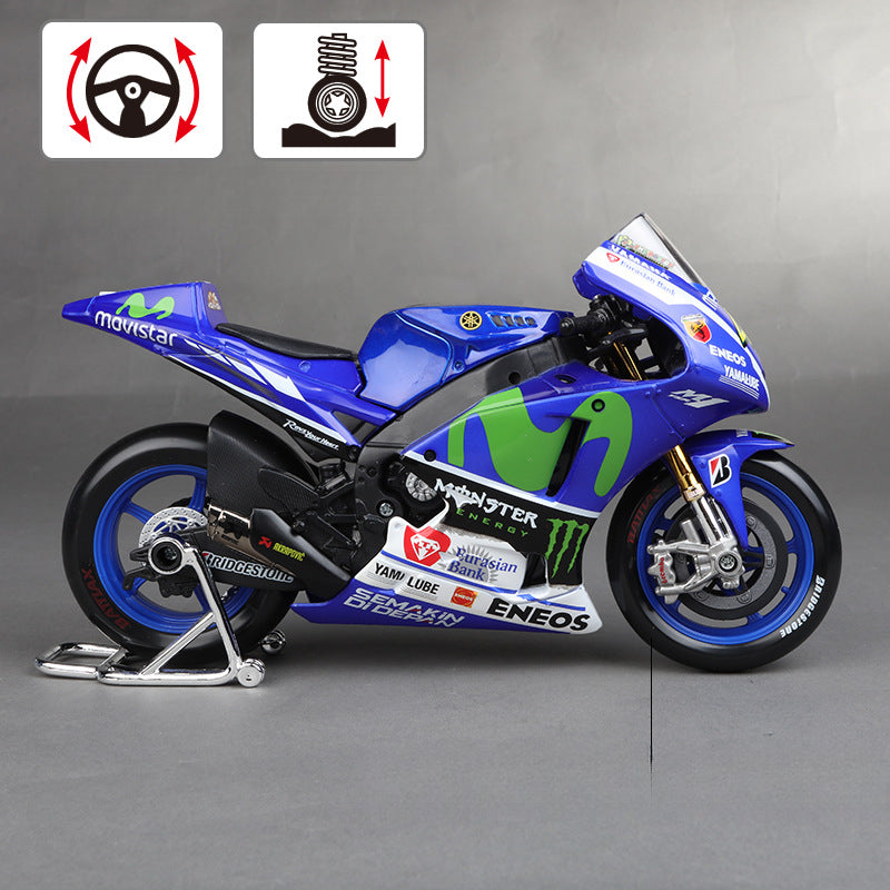 Maisto 1:18 Yamaha Die Cast Motorcycle Model MODCOLS