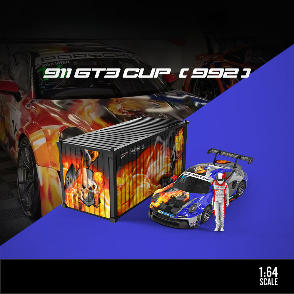 MD 1:64 2025 Carrera Cup Masters # 16 Diecast Model MODCOLS