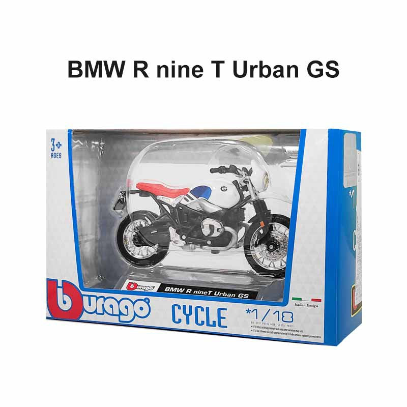 Maisto 1:18 Kawasaki / Ducati / BMW Motorcycle Diecast Model MODCOLS