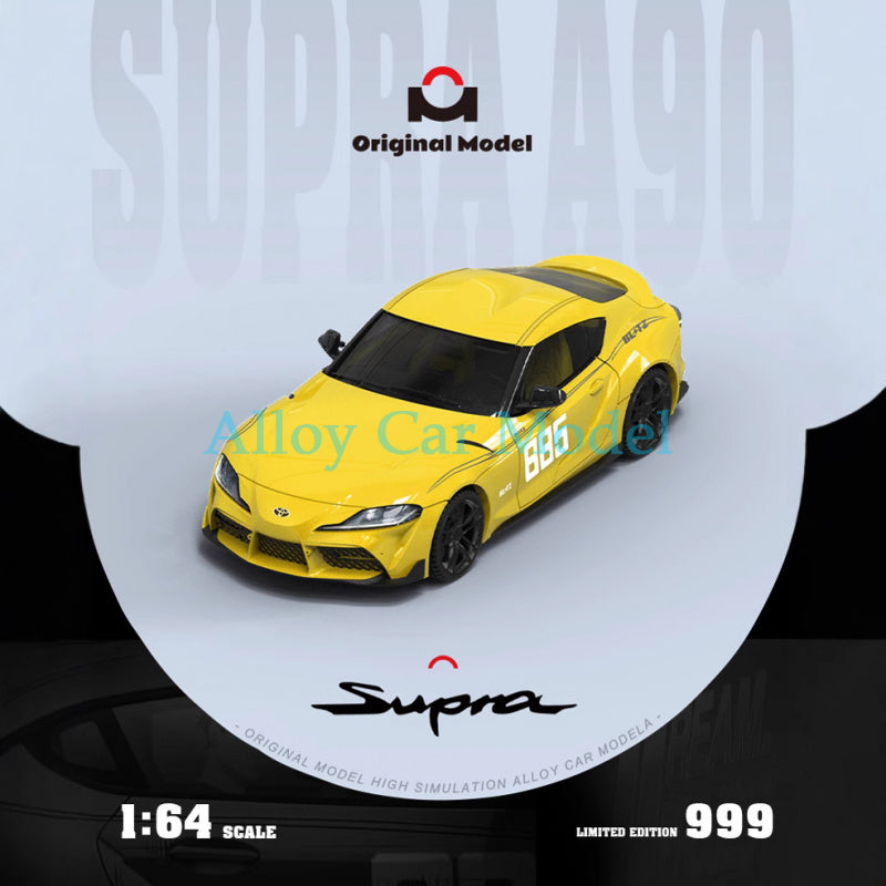 OM 1:64 Toyota Supra A90 Initial D Livery Diecast Model Car MODCOLS