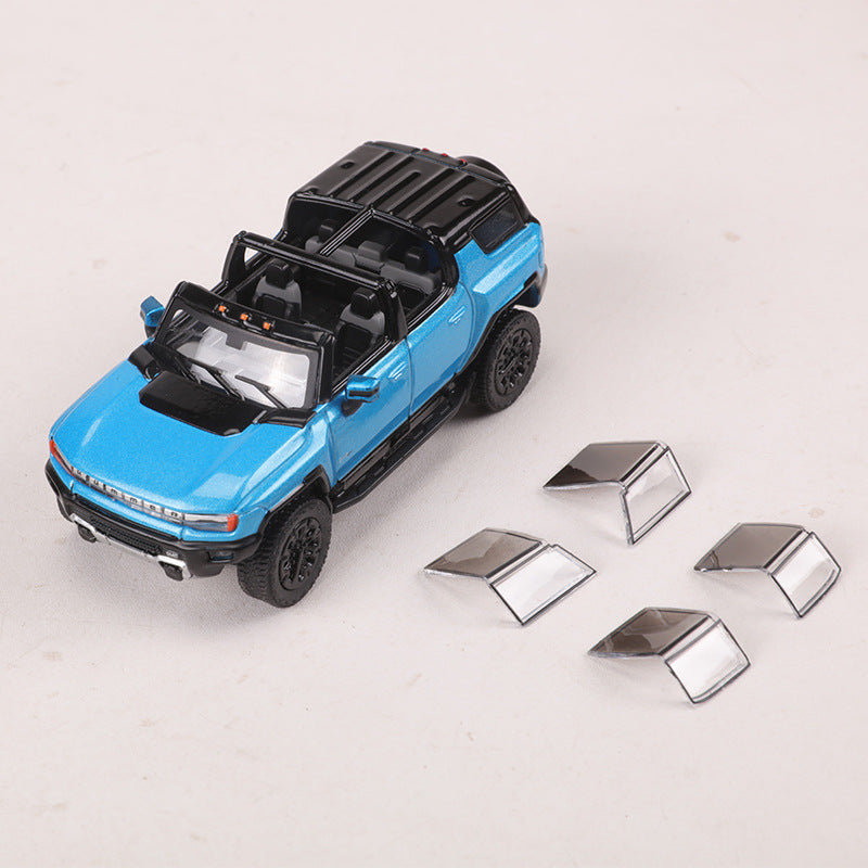 GCD 1:64 Hummer EV Pickup SUV Diecast Model Collectible Car Toy MODCOLS