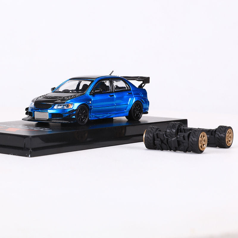 CM 1:64 Mitsubishi Lancer Evolution IX/X Widebody Custom Diecast Model MODCOLS