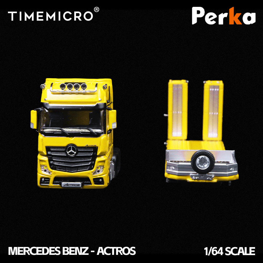 TimeMicro & Perka 1:64 Flatbed Transport Truck Die Cast Model MODCOLS
