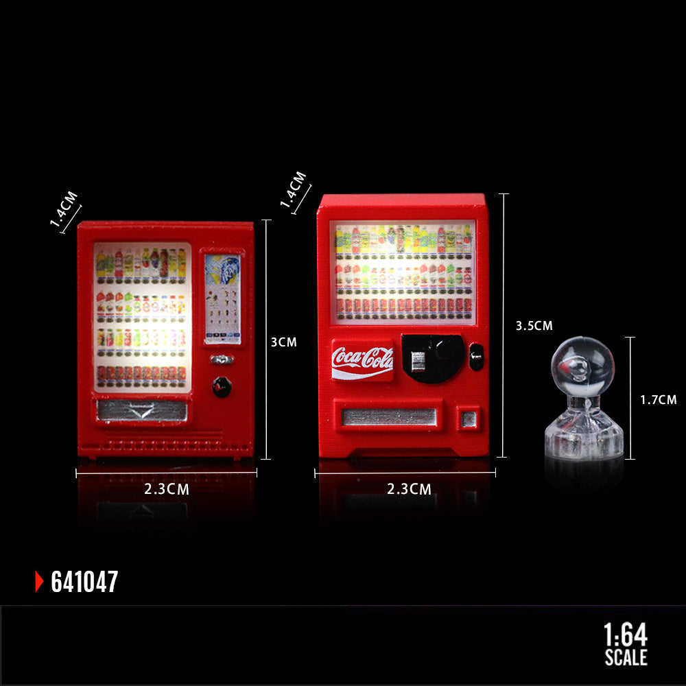 MoreArt 1:64 Vending Machine Resin Scene Accessory MODCOLS