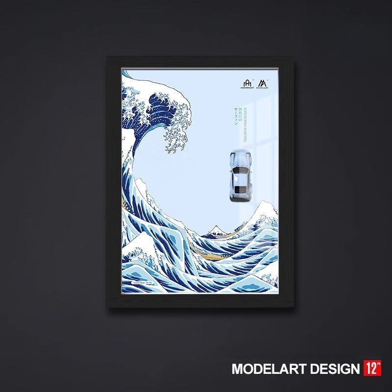 TM X GDO 1:64 RWB964 The Great Wave off Kanagawa Die cast Model MODCOLS