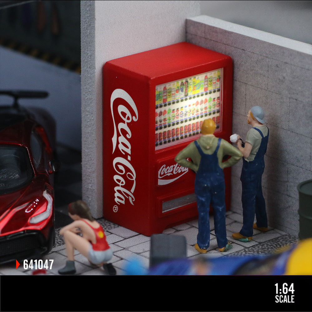 MoreArt 1:64 Vending Machine Resin Scene Accessory MODCOLS