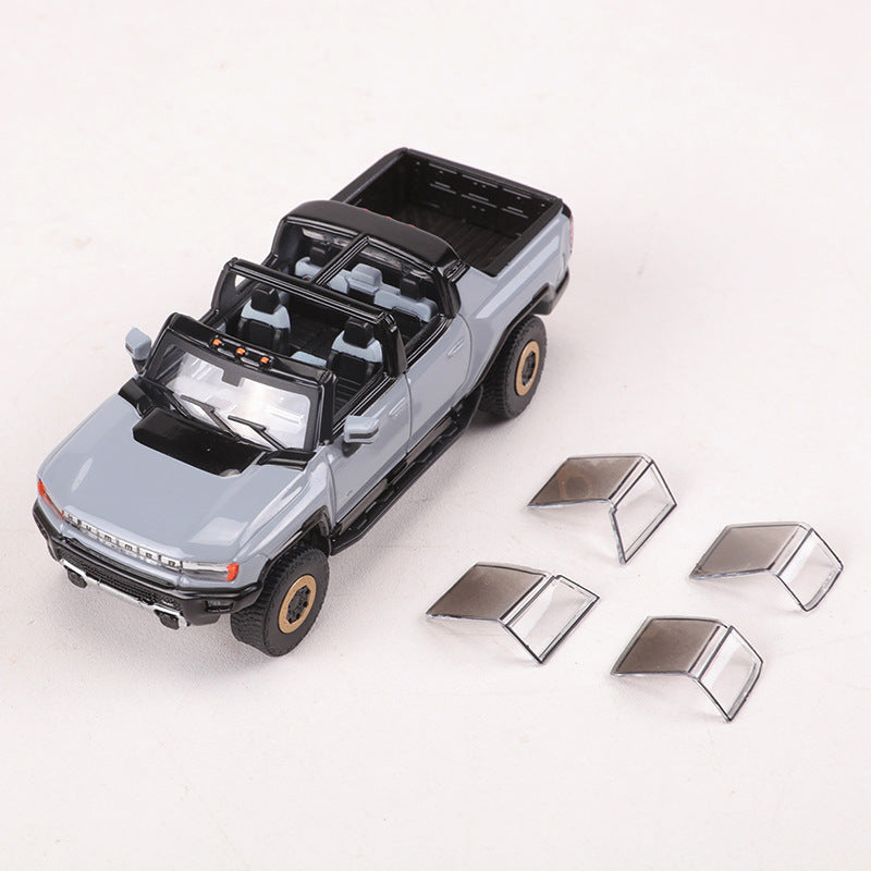 GCD 1:64 Hummer EV Pickup SUV Diecast Model Collectible Car Toy MODCOLS