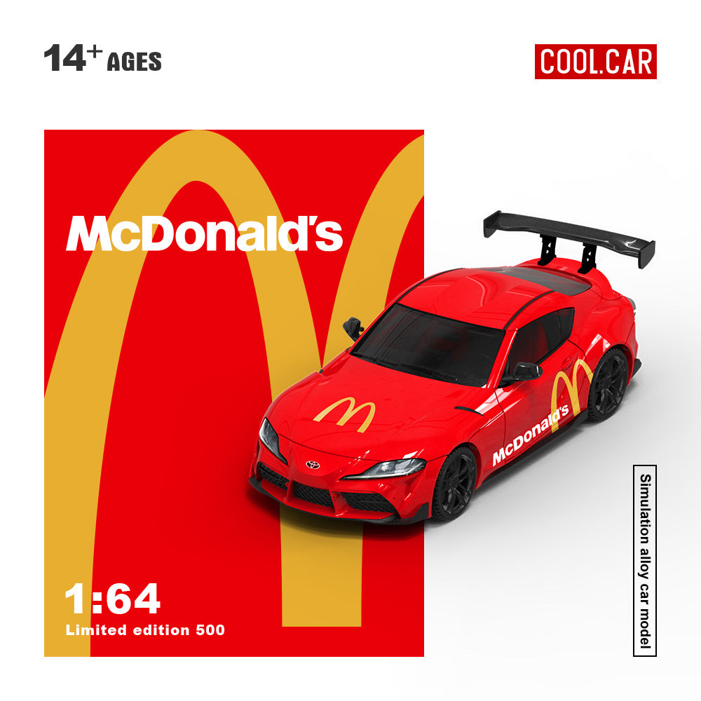 Cool Car 1:64 A90 & H300 McDonald’s Livery Diecast Model Set MODCOLS