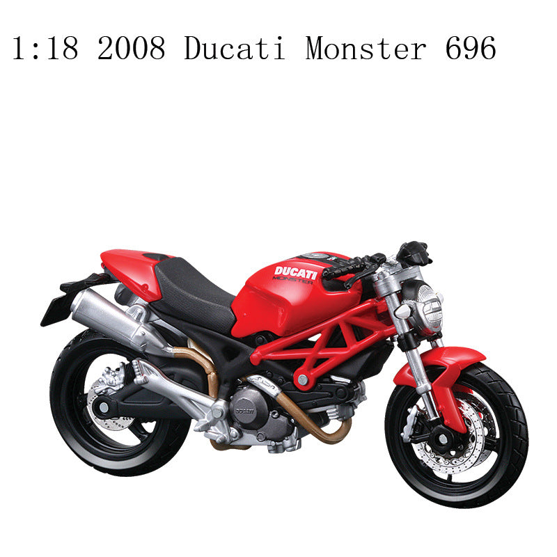 Maisto 1:18 Kawasaki / Ducati / BMW Motorcycle Diecast Model MODCOLS