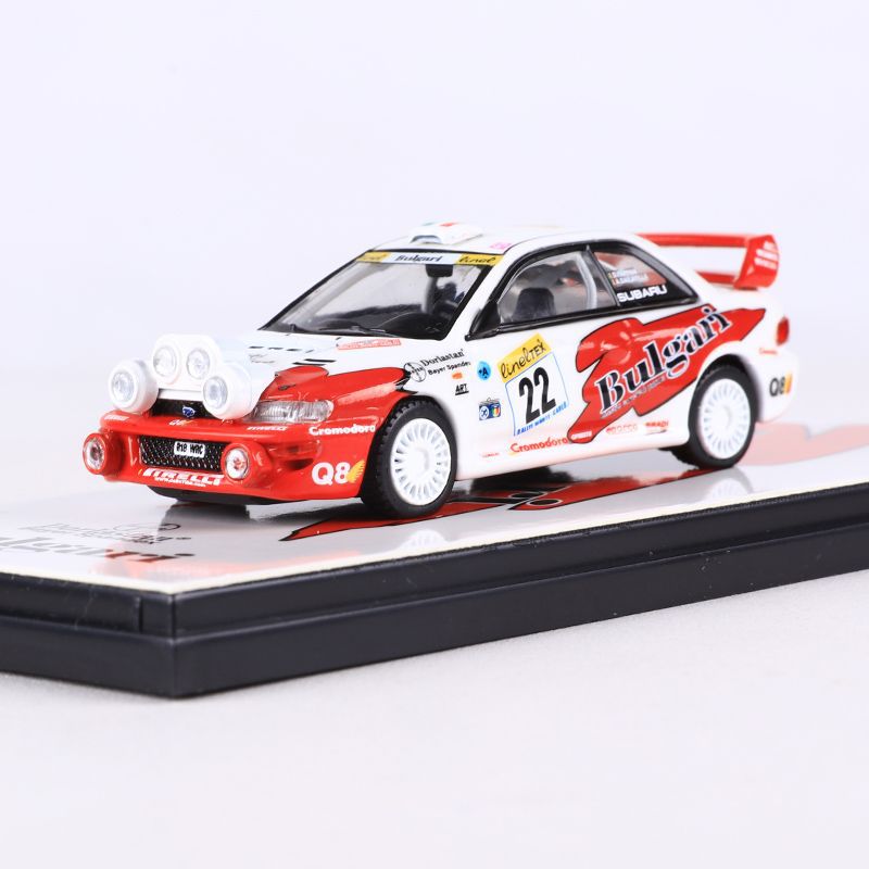 Fineworks 1:64 Subaru WRC Rally Car Diecast Model MODCOLS
