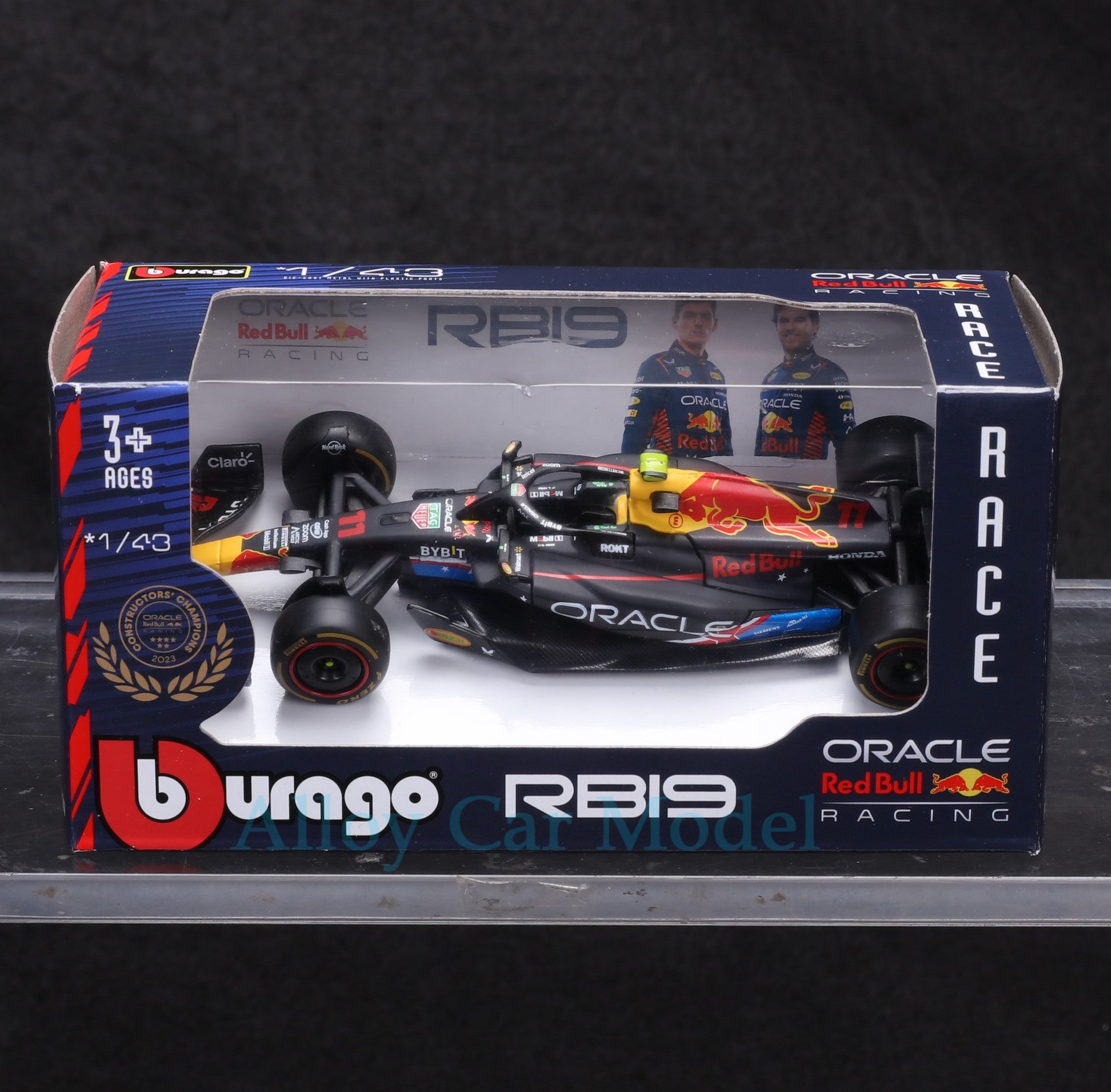Bburago 1:43 Red Bull RB19 F1 Die cast Model Car MODCOLS