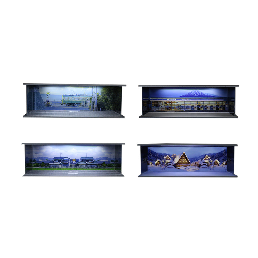 MoreArt 1:64 Natural Scenery Diorama with LED Lights