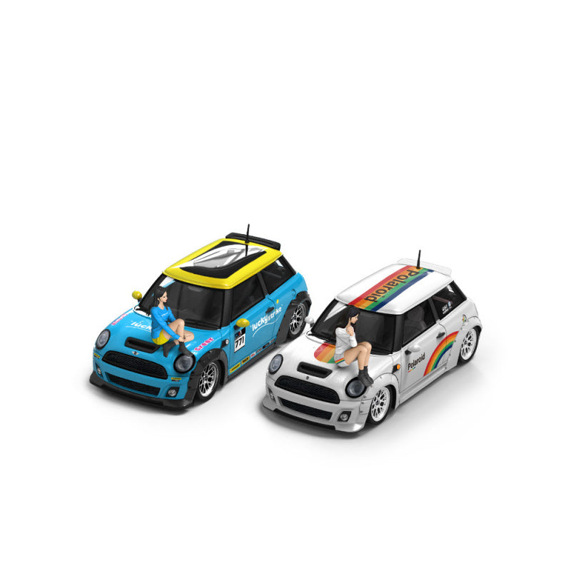 TIMEMICRO 1:64 BMW MINI COOPER Influencer Edition Diecast Model MODCOLS