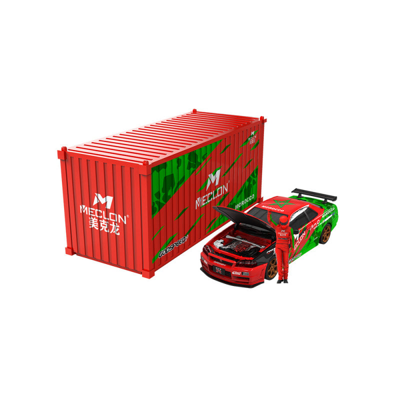 TM 1:64 Nissan GT R R34 Premium Die Cast Collectible MODCOLS