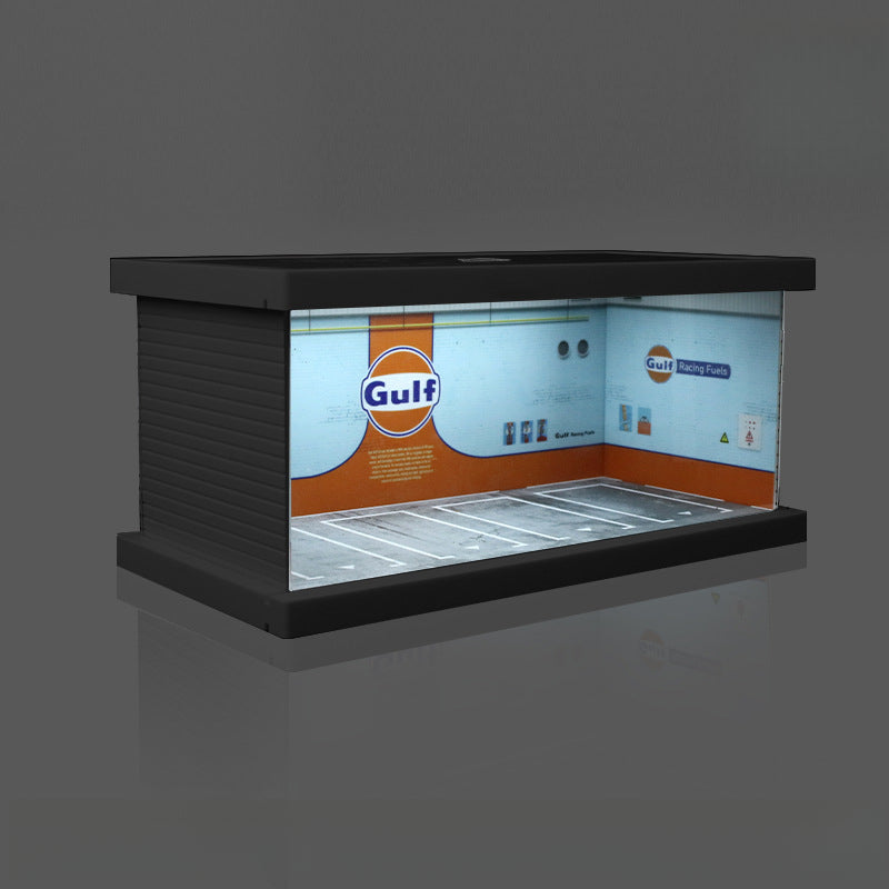 MoreArt 1:64 Shell Marlboro ADVAN Gulf Diorama MODCOLS