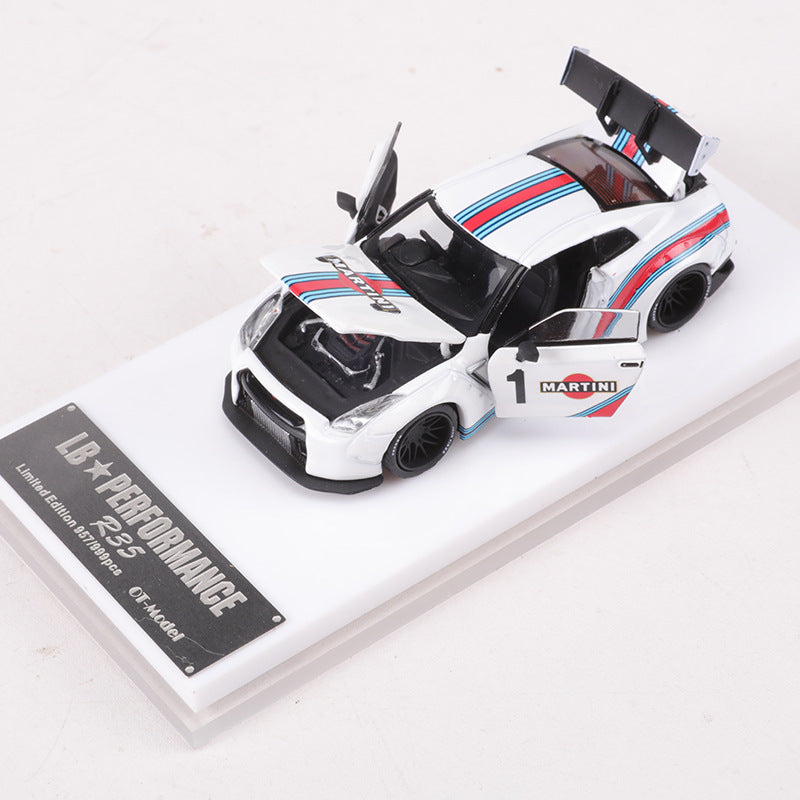 OldTimeModel 1:64 LB Nissan GTR35 Diecast Model MODCOLS