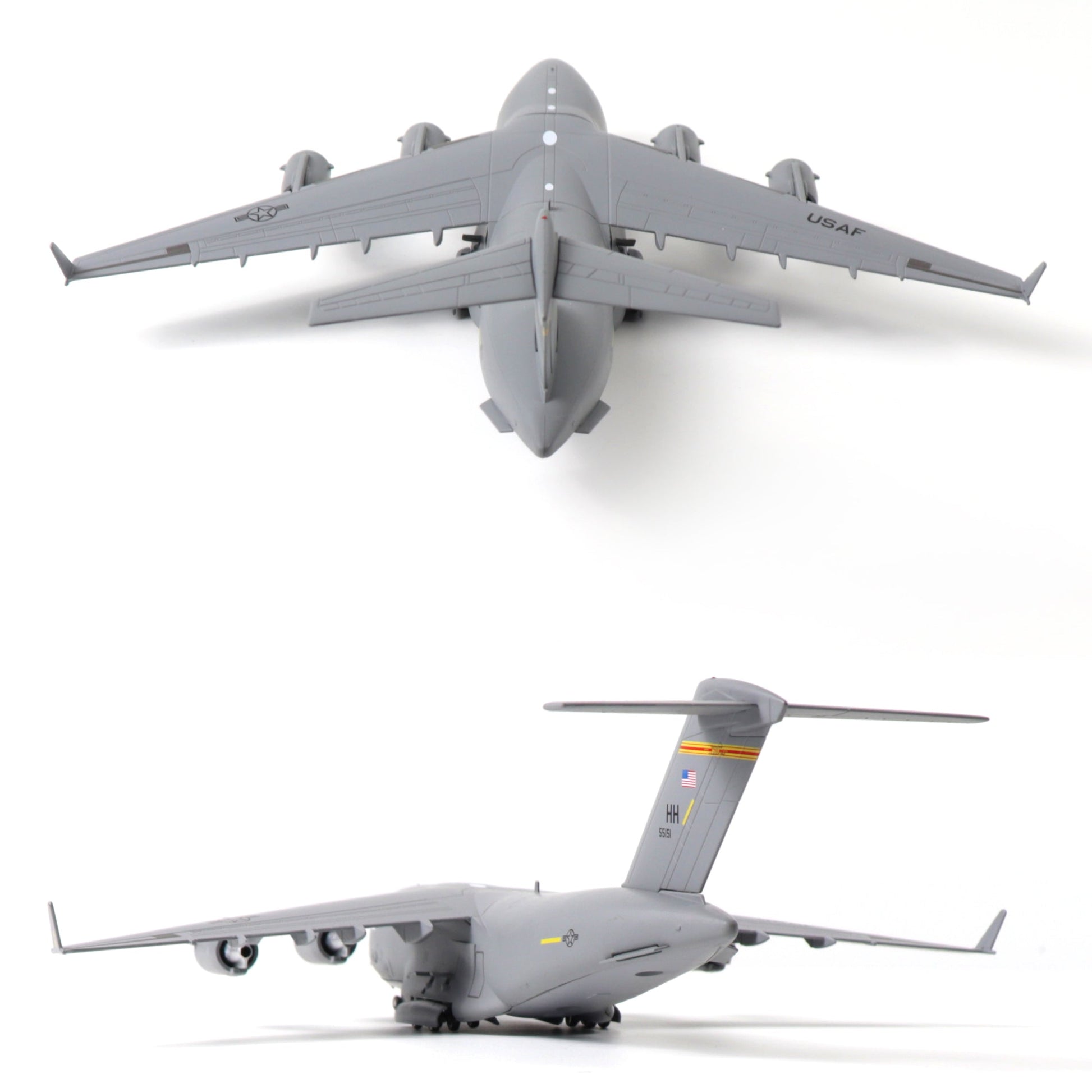 1/200 C-17 Globemaster III Diecast Model – USAF Alloy Transport Aircraft