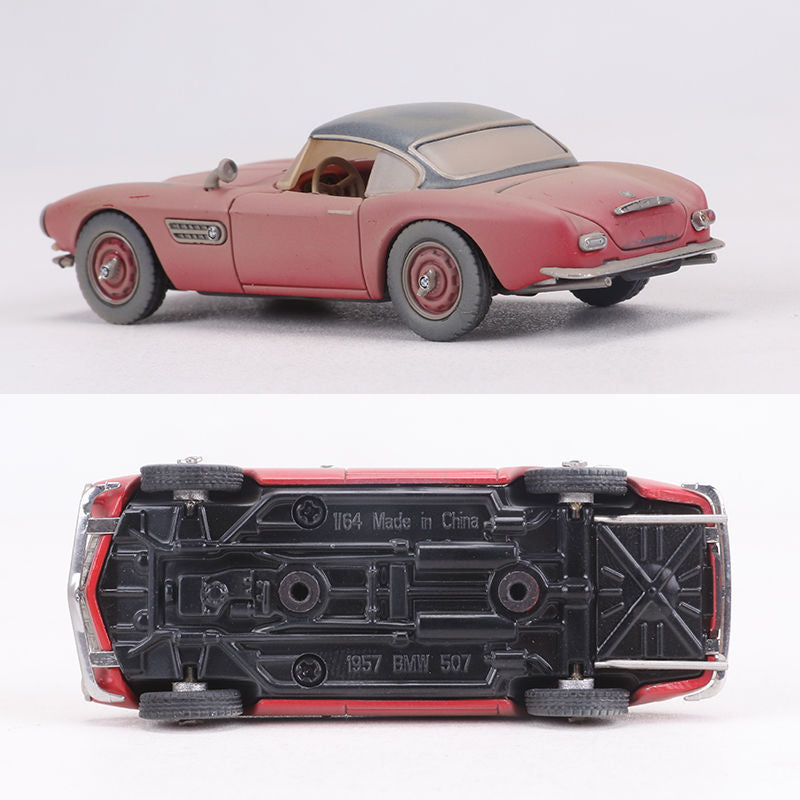 GFCC 1:64 BMW 507 Classic Convertible Vintage Patina Diecast Model MODCOLS