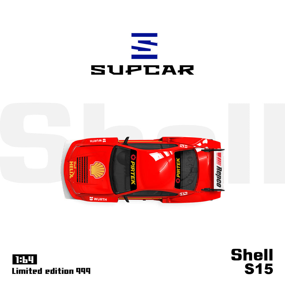 SUPCAR 1:64 Nissan S15 Shell & Gulf Oil Die cast Model MODCOLS