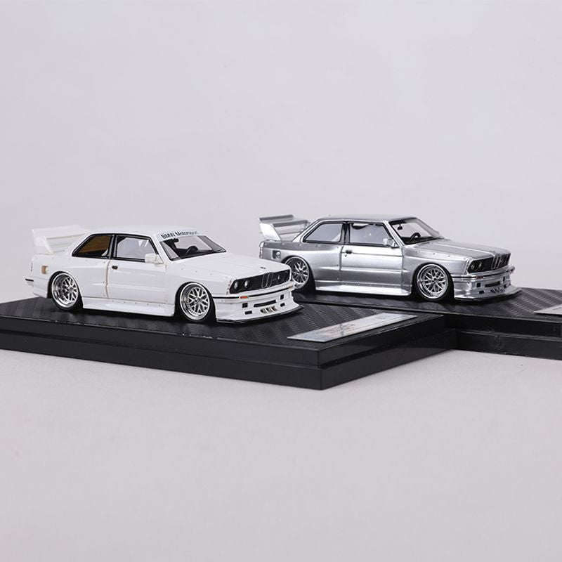1:64 BMW E30 Widebody Resin Model – Collectible Car Replica MODCOLS