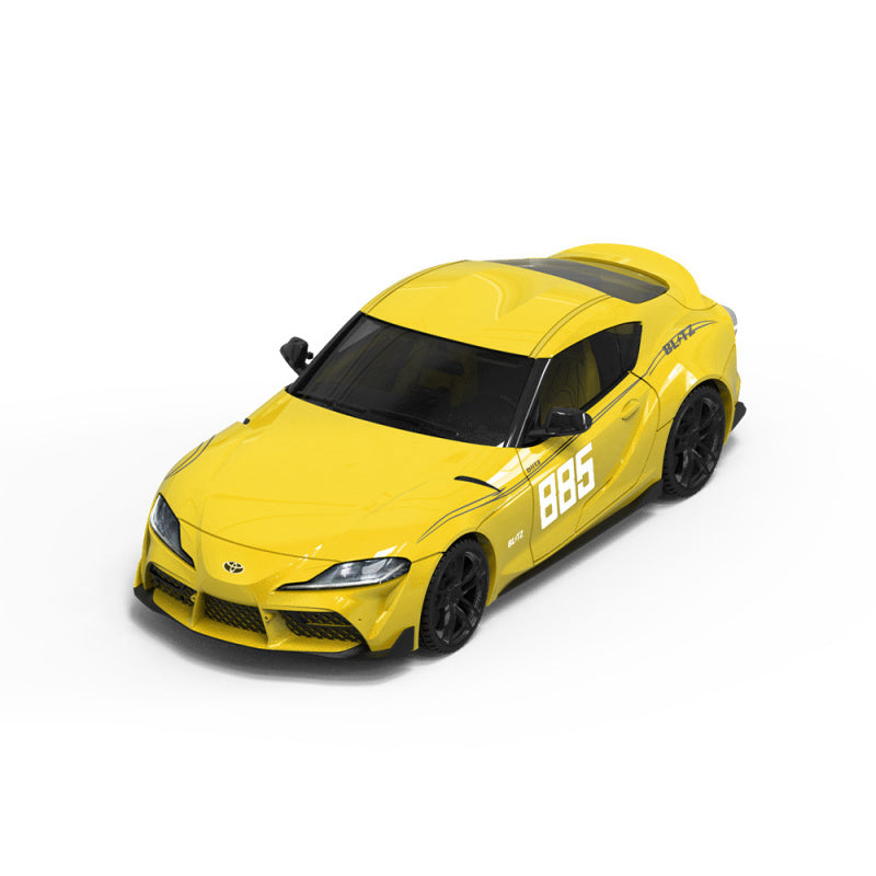 OM 1:64 Toyota Supra A90 Initial D Livery Diecast Model Car MODCOLS