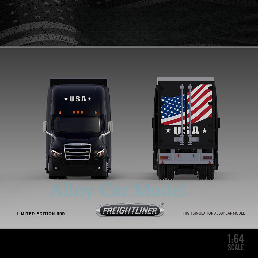 TimeMicro * Perka 1:64 Freightliner Container Truck Diecast Model MODCOLS