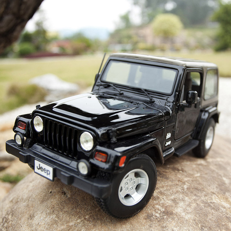 Maisto 1:18 Jeep Wrangler Sahara Diecast SUV Model MODCOLS