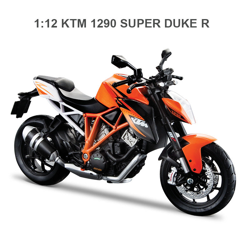Maisto 1:12 Kawasaki / Ducati / BMW / KTM Motorcycle Diecast Model MODCOLS