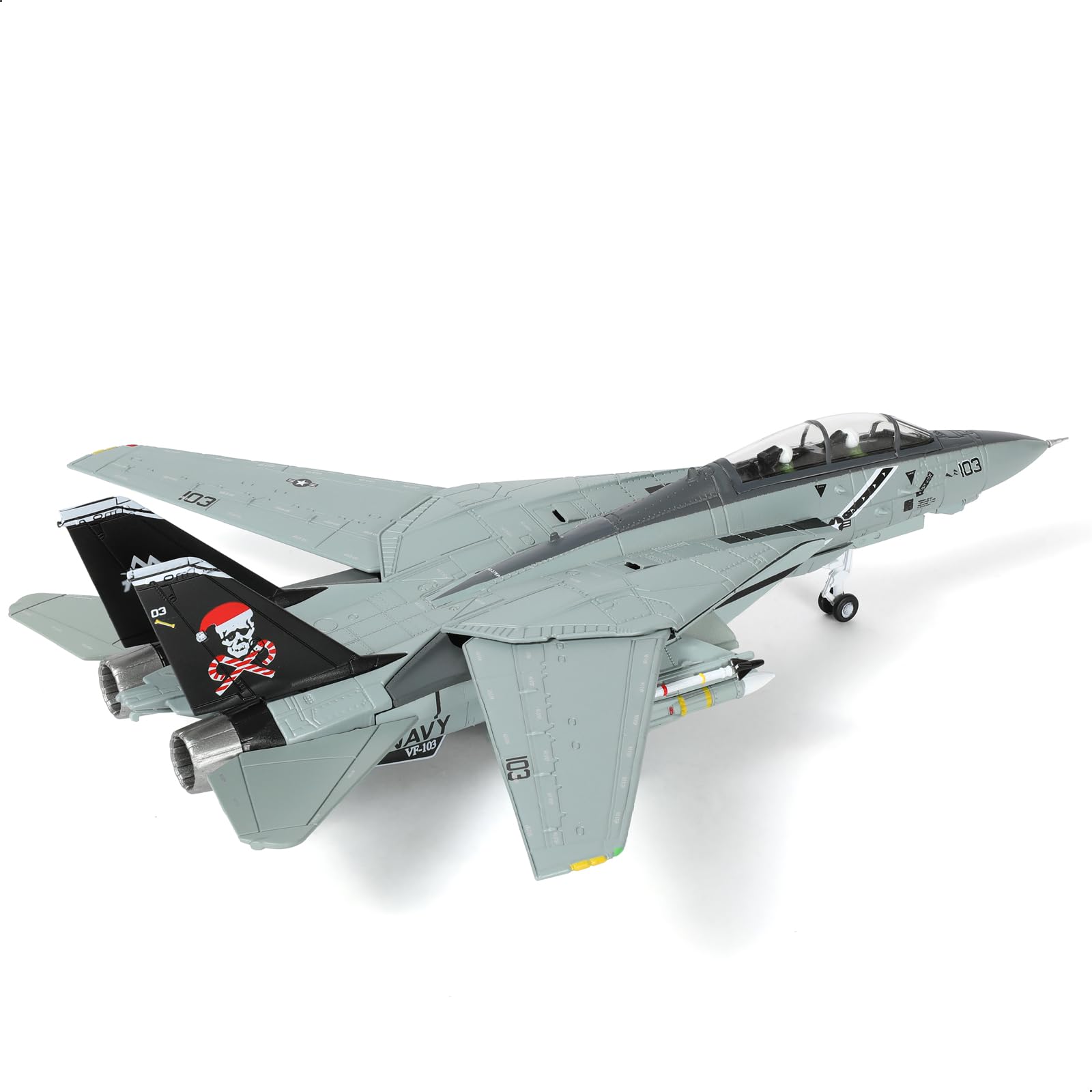 F-14B Santa Cats 1/100 VF-103 Jolly Rogers Christmas Fighter Model