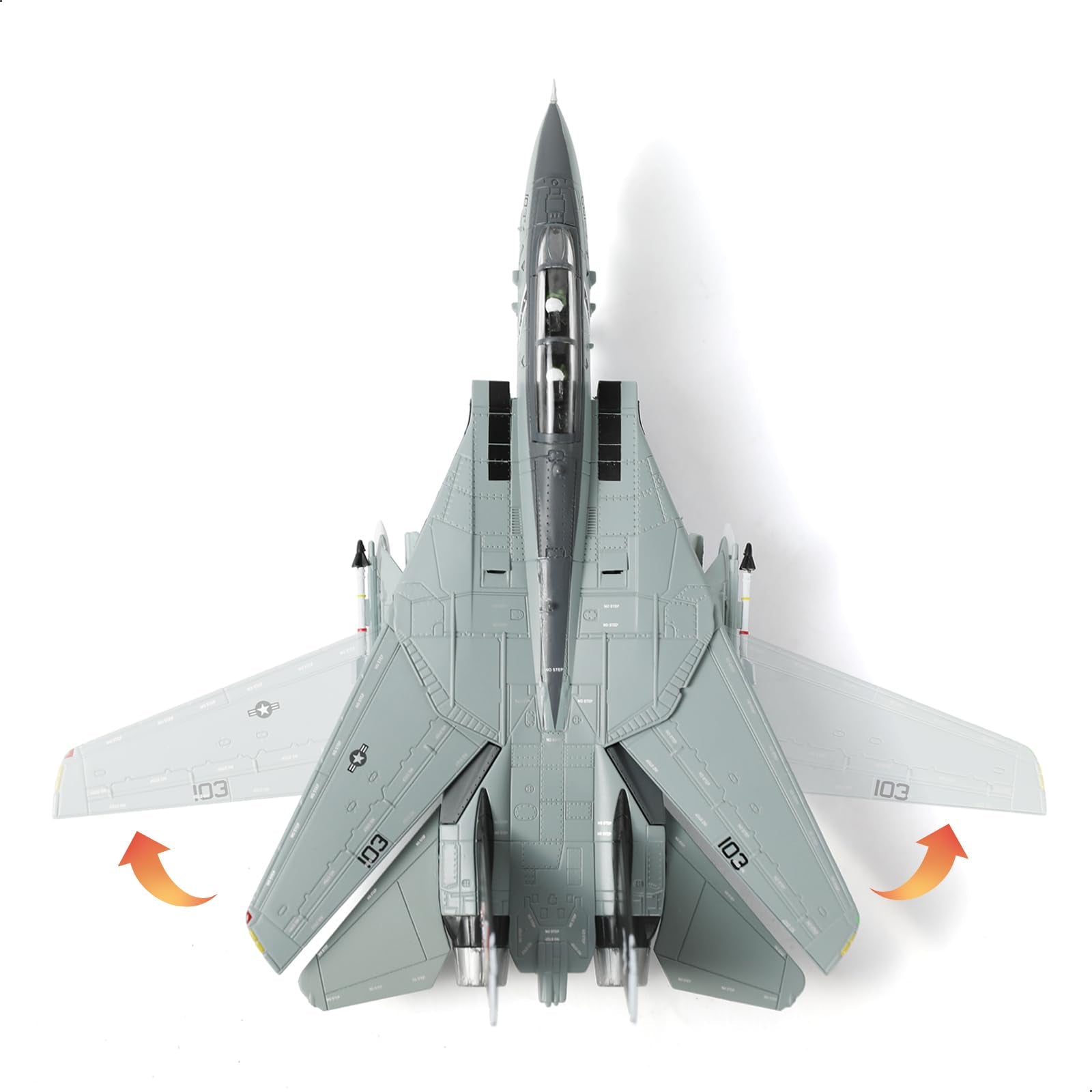 F-14B Santa Cats 1/100 VF-103 Jolly Rogers Christmas Fighter Model