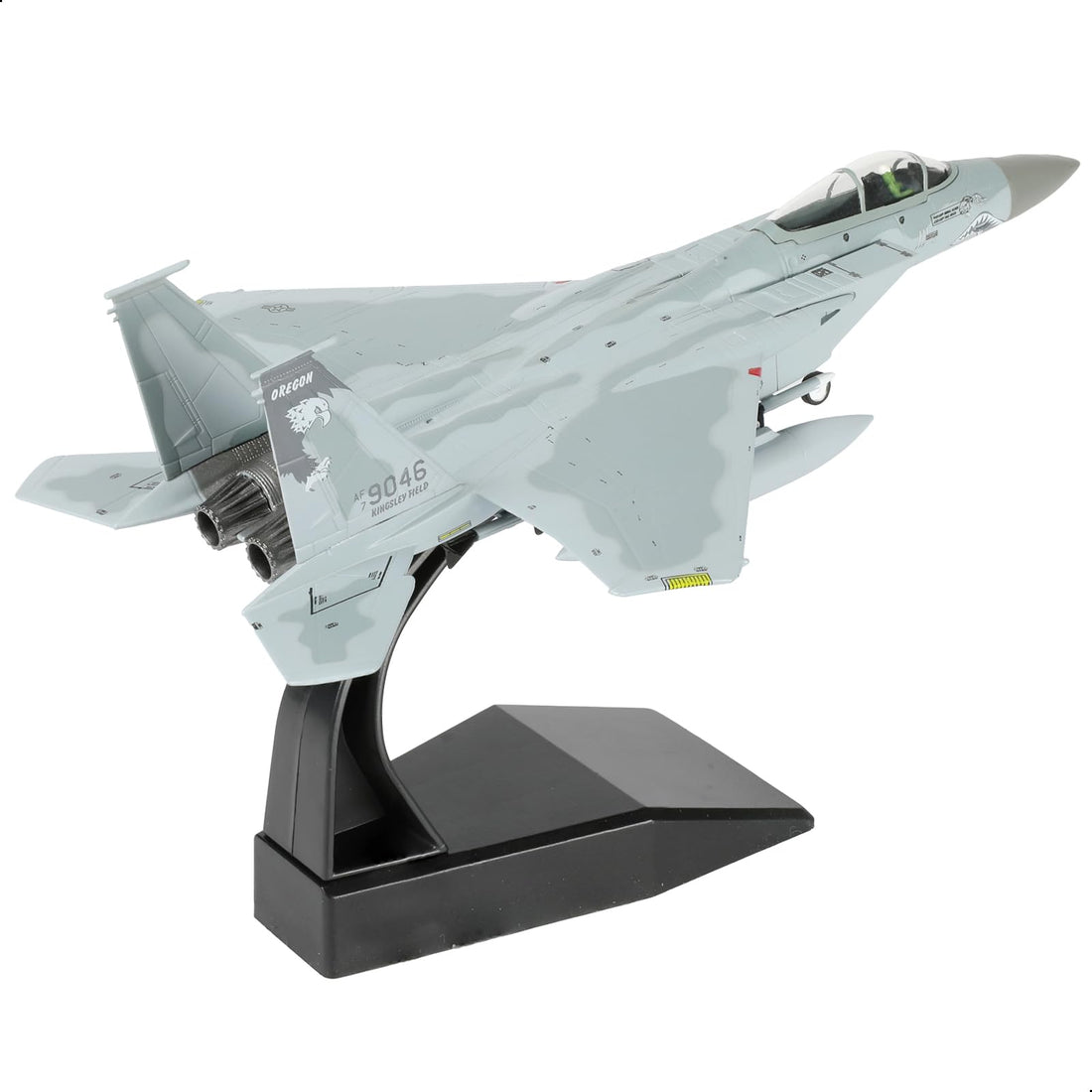1/100 F-15C Eagle 79-0046 Diecast Fighter Jet Model – Military Aircraft