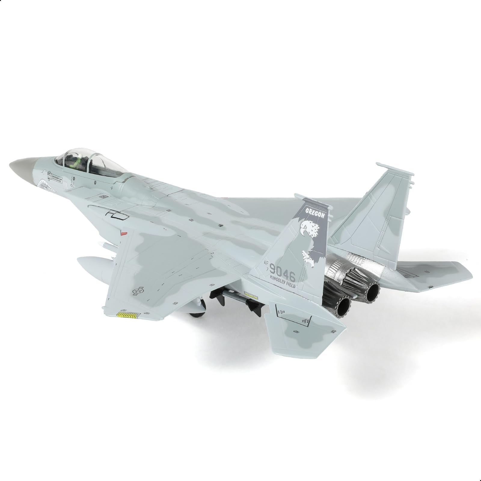 1/100 F-15C Eagle 79-0046 Diecast Fighter Jet Model – Military Aircraft