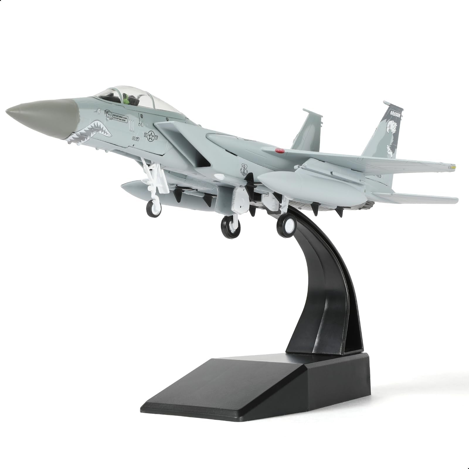 1/100 F-15C Eagle 79-0046 Diecast Fighter Jet Model – Military Aircraft