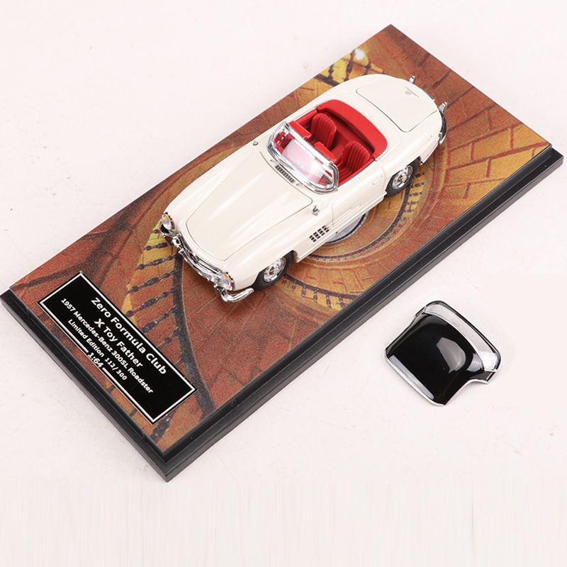 ZFC 1:64 Mercedes Benz 300SL W198 Classic Convertible Diecast Model MODCOLS